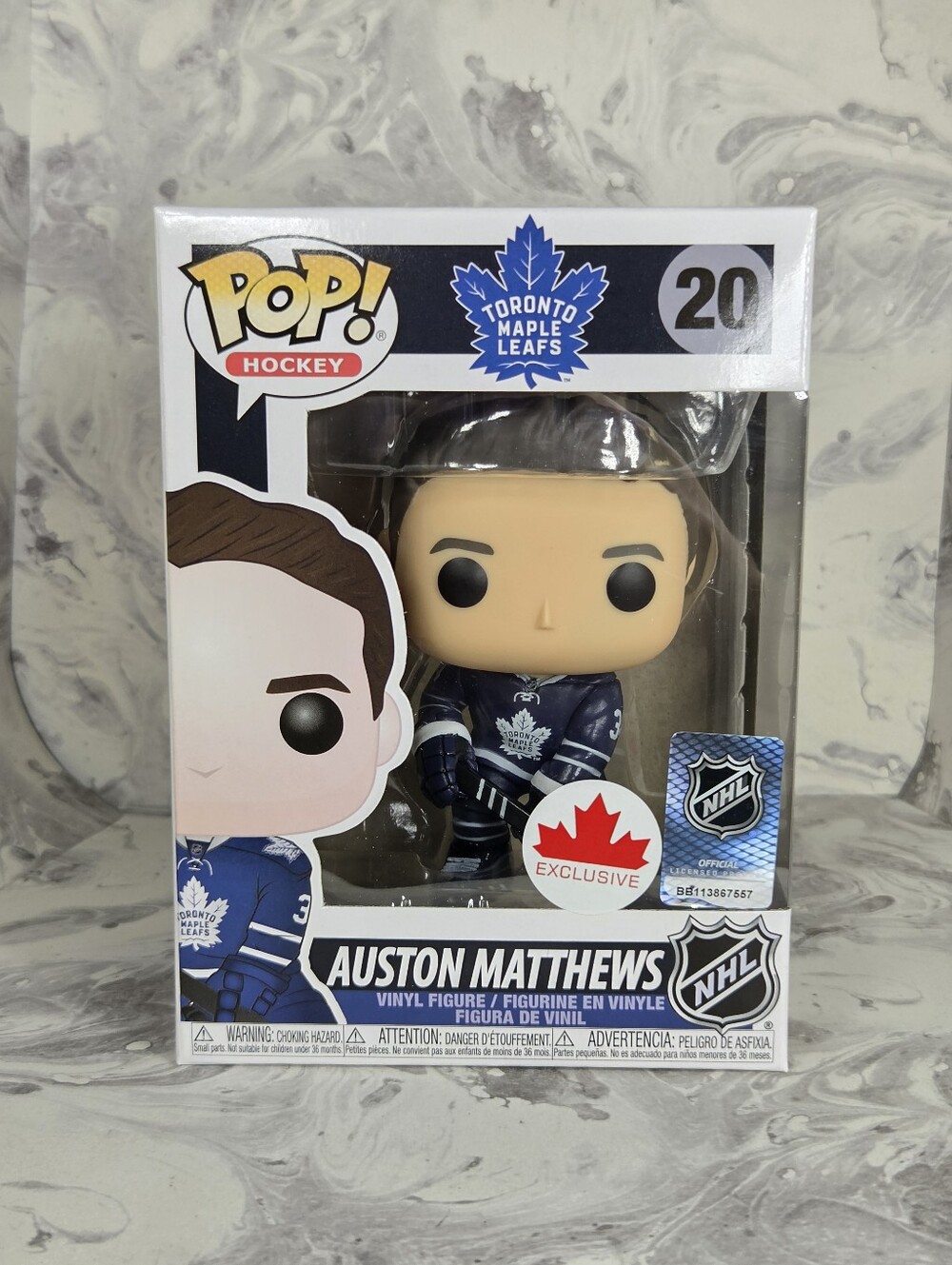Funko Pop! NHL Maple Leafs Auston Matthews 20 MIB